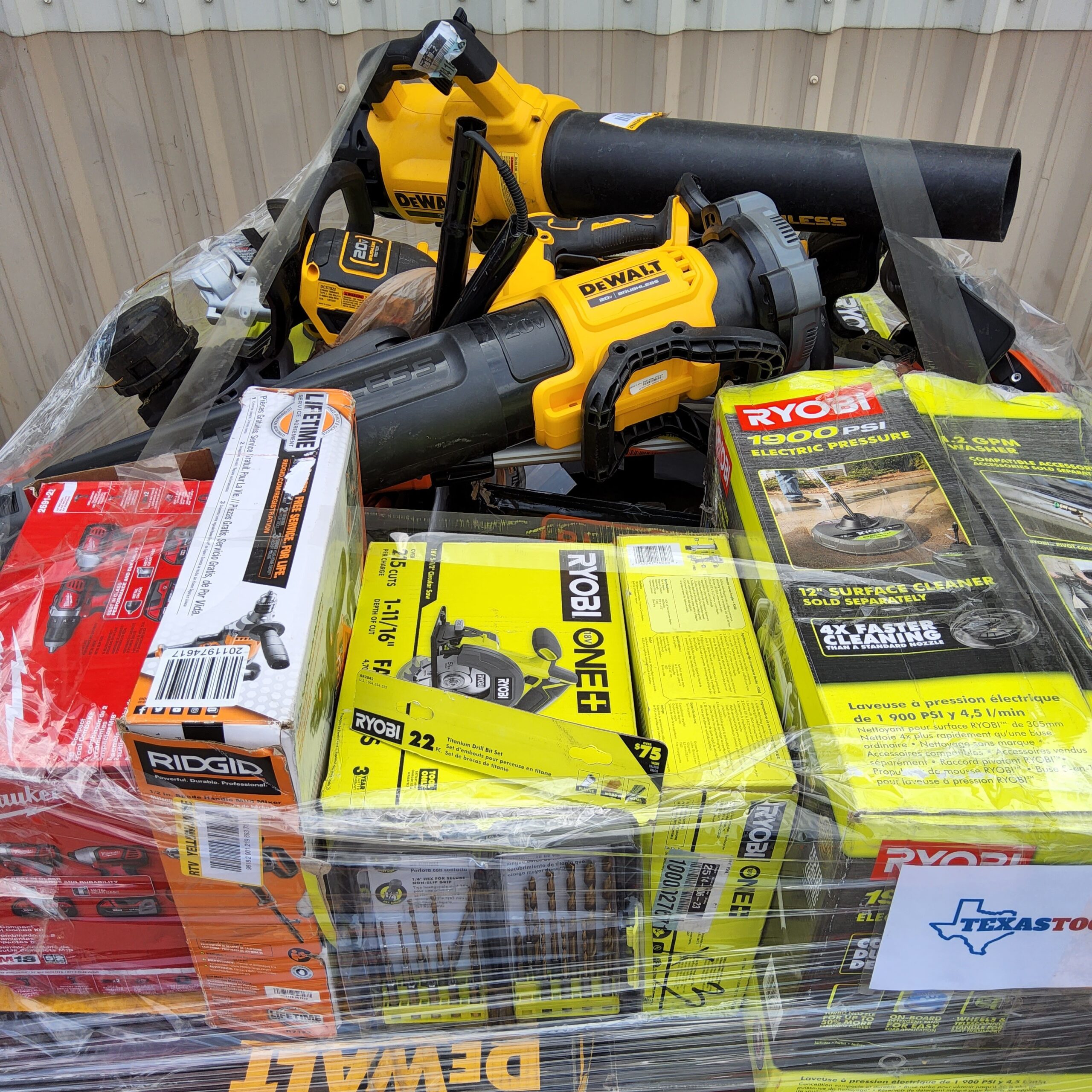pallet utensili misti all'ingrosso italia