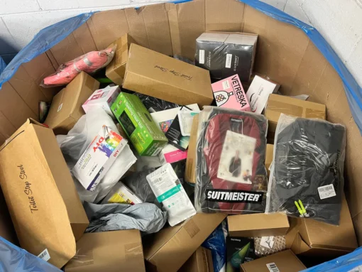 pallet di elettronica da liquidazione