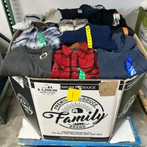 pallet abbigliamento firmato all'ingrosso