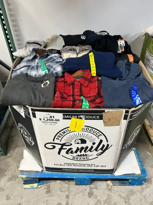 pallet abbigliamento firmato all'ingrosso