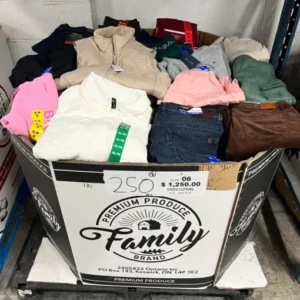 pallet abbigliamento firmato in liquidazione